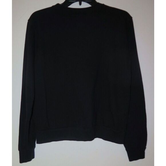 Bravado Women's Sz S Black "The Rolling Stones" Distressed Crew Neck Sweatshirt - Picture 2 of 3